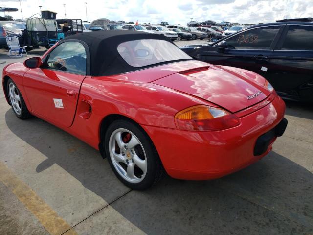 WP0CB298XYU662720 - 2000 PORSCHE BOXSTER S RED photo 3