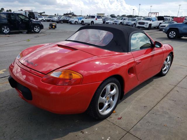 WP0CB298XYU662720 - 2000 PORSCHE BOXSTER S RED photo 4