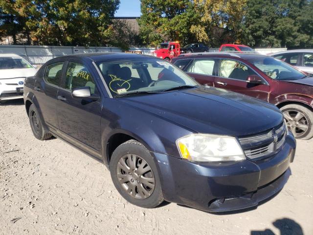 1B3LC46J58N216325 - 2008 DODGE AVENGER BLUE photo 1