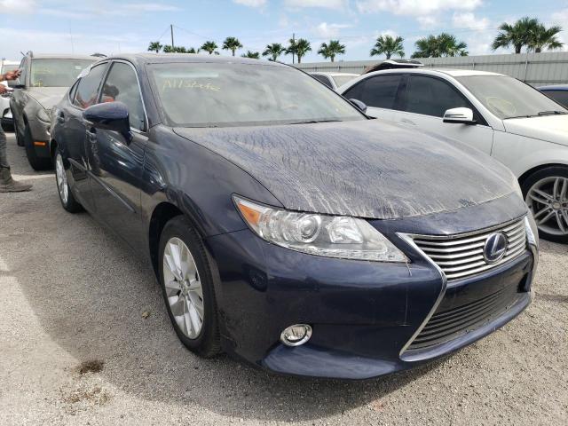 JTHBW1GG7F2086306 - 2015 LEXUS ES 300H BLUE photo 1