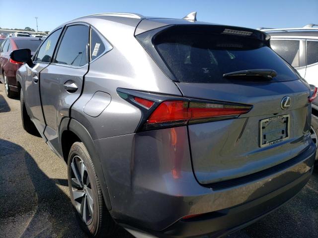 JTJGARBZ5M2190297 - 2021 LEXUS NX 300 BAS GRAY photo 3