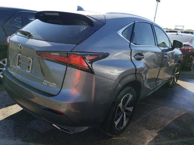 JTJGARBZ5M2190297 - 2021 LEXUS NX 300 BAS GRAY photo 4