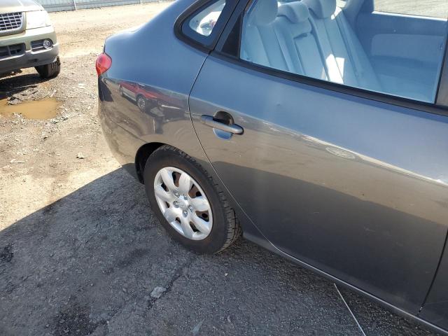 KMHDU46D17U143027 - 2007 HYUNDAI ELANTRA GRAY photo 9