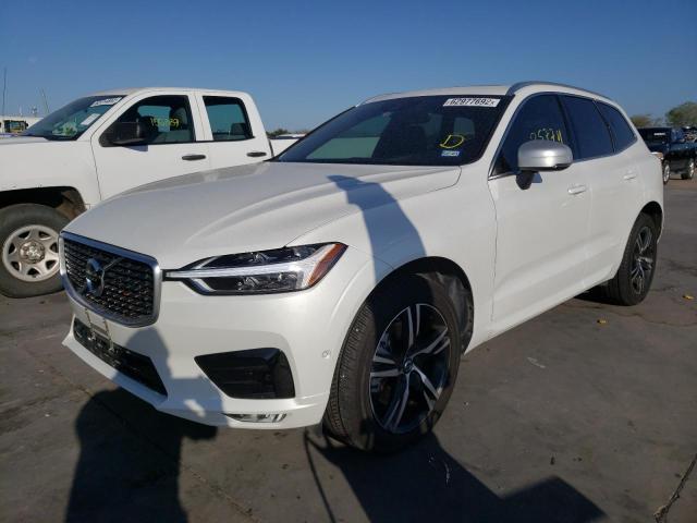 LYVA22RM4KB316880 - 2019 VOLVO XC60 T6 R- WHITE photo 2