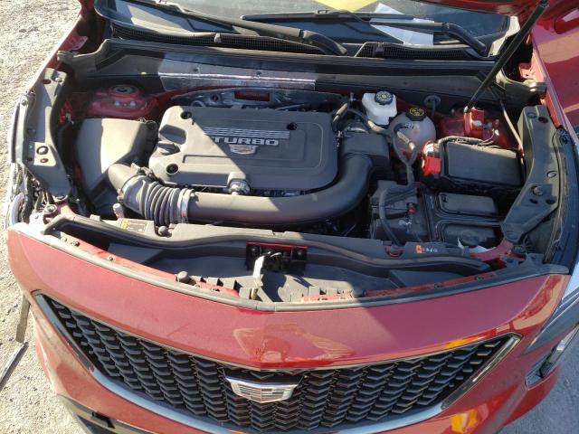 1GYFZFR42NF100494 - 2022 CADILLAC XT4 SPORT RED photo 7