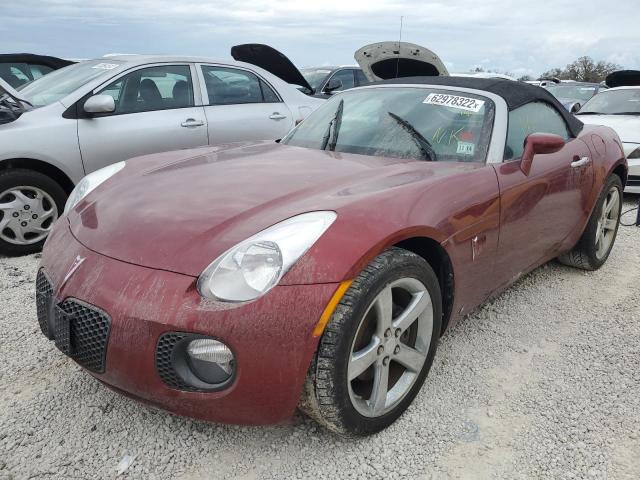 1G2MF35X69Y100355 - 2009 PONTIAC SOLSTICE G BURGUNDY photo 2