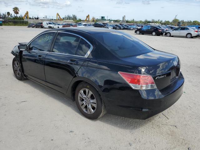 1HGCP2F49AA177321 - 2010 HONDA ACCORD LXP BLACK photo 3