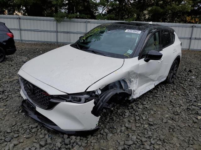 JM3KFBAY0N0583353 - 2022 MAZDA CX-5 WHITE photo 2