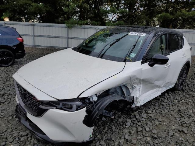 JM3KFBAY0N0583353 - 2022 MAZDA CX-5 WHITE photo 9