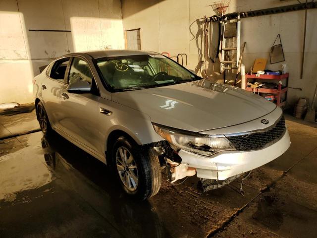 5XXGT4L32HG177145 - 2017 KIA OPTIMA LX SILVER photo 1