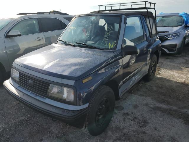 2CNBE18U9S6918035 - 1995 GEO TRACKER BLUE photo 2