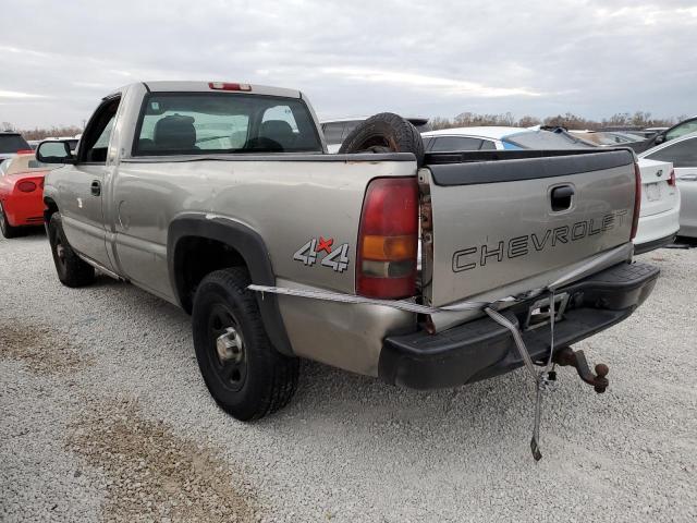 1GCEK14W12Z159869 - 2002 CHEVROLET SILVERADO BEIGE photo 3