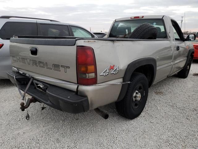 1GCEK14W12Z159869 - 2002 CHEVROLET SILVERADO BEIGE photo 4