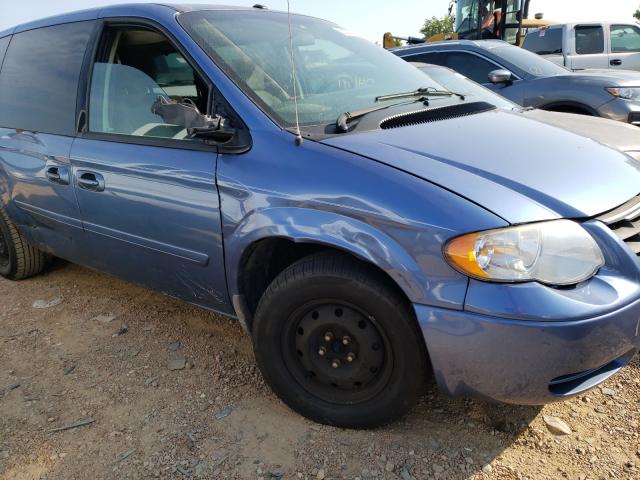 2A4GP44R27R205484 - 2007 CHRYSLER TOWN & COU BLUE photo 9