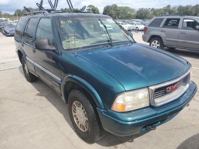 1GKDT13W5W2562377 - 1998 GMC JIMMY GREEN photo 1