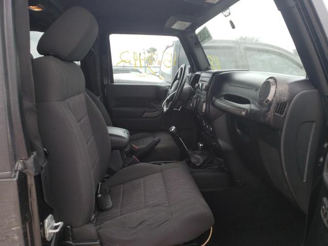 1C4AJWAG6CL224585 - 2012 JEEP WRANGLER S BLACK photo 5