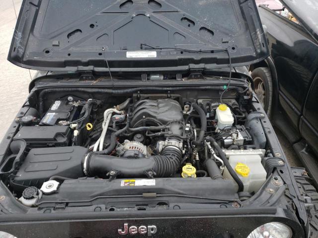 1C4AJWAG6CL224585 - 2012 JEEP WRANGLER S BLACK photo 7