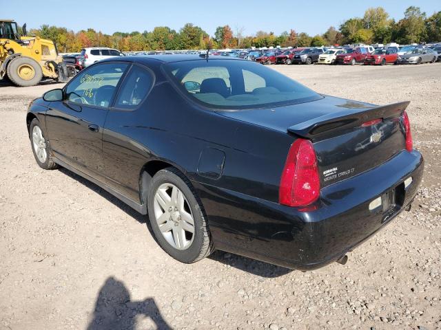 2G1WK151069228230 - 2006 CHEVROLET MONTE CARL შავი ფოტო 3