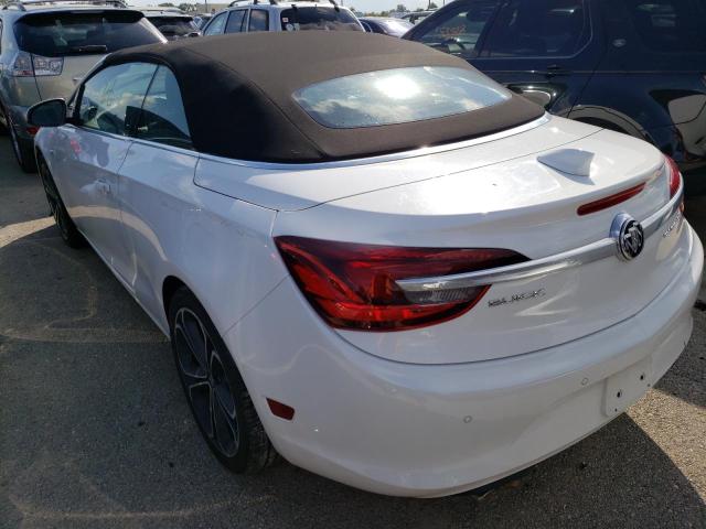 W04WG3N56HG000089 - 2017 BUICK CASCADA WHITE photo 3