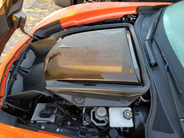 1G1Y53D93K5801101 - 2019 CHEVROLET CORVETTE Z ORANGE photo 7