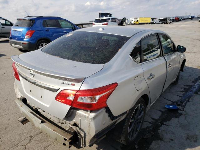 3N1CB7AP8HY391818 - 2017 NISSAN SENTRA SR SILVER photo 4