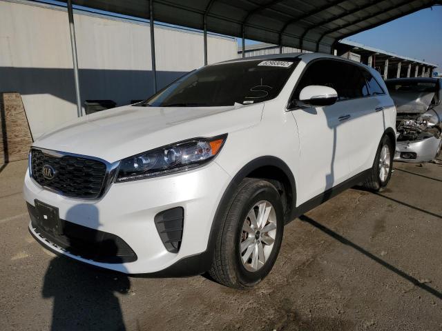 5XYPG4A30KG611637 - 2019 KIA SORENTO L WHITE photo 2