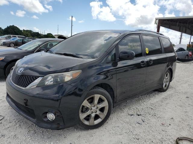 5TDXK3DC4BS104201 - 2011 TOYOTA SIENNA SPO BLACK photo 2