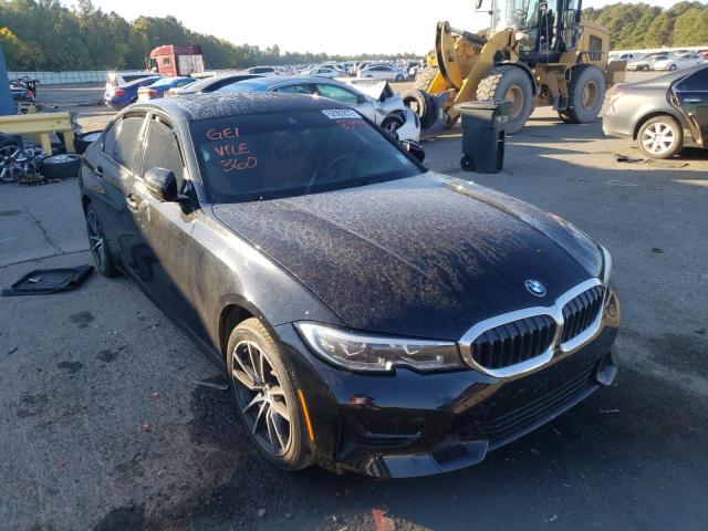 3MW5R1J05L8B34932 - 2020 BMW 330I BLACK photo 1