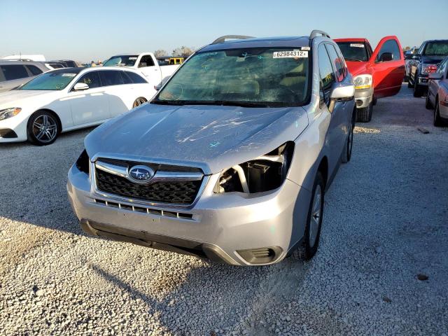 JF2SJADC0GH546116 - 2016 SUBARU FORESTER 2 GRAY photo 2