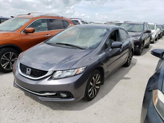 19XFB2F90FE012218 - 2015 HONDA CIVIC EXL Boz foto 2