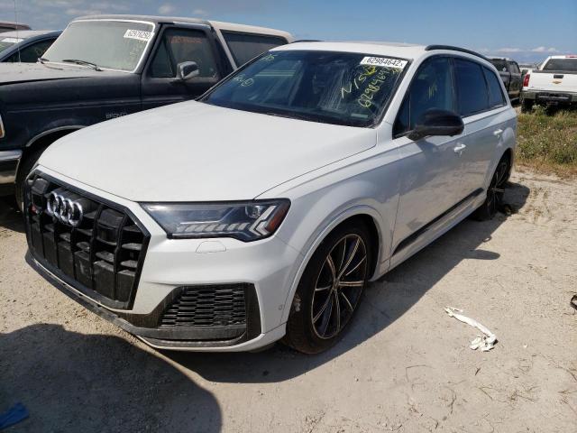 WA1VWBF71MD015930 - 2021 AUDI SQ7 PRESTI WHITE photo 2