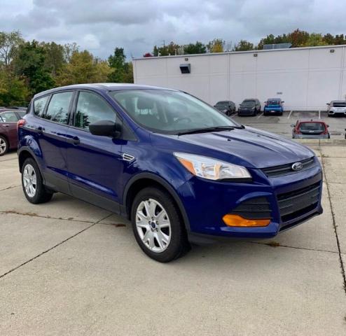 1FMCU0F79DUA98994 - 2013 FORD ESCAPE S BLUE photo 1