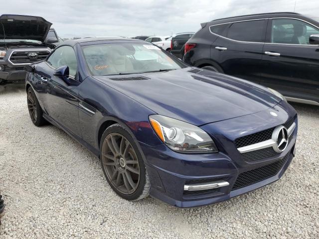 WDDPK4HA9DF055424 - 2013 MERCEDES-BENZ SLK 250 BLUE photo 1