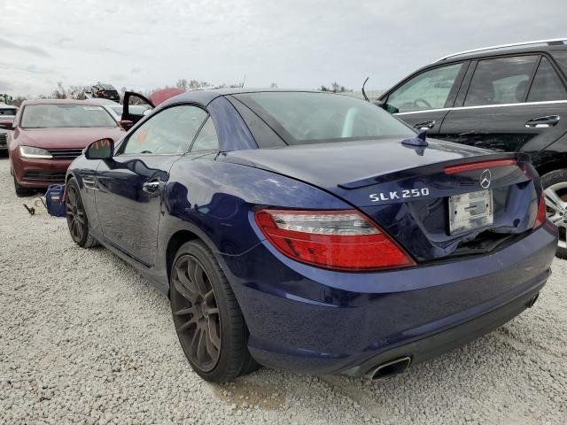 WDDPK4HA9DF055424 - 2013 MERCEDES-BENZ SLK 250 BLUE photo 3