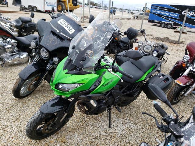 JKALEEF12FDA01418 - 2015 KAWASAKI KLE650 F GREEN photo 2