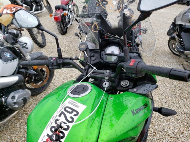 JKALEEF12FDA01418 - 2015 KAWASAKI KLE650 F GREEN photo 5