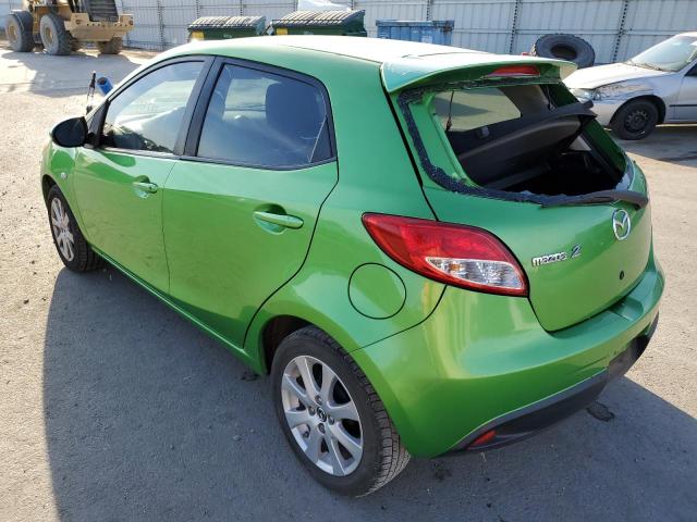 JM1DE1LZ1D0162115 - 2013 MAZDA MAZDA2 GREEN photo 3