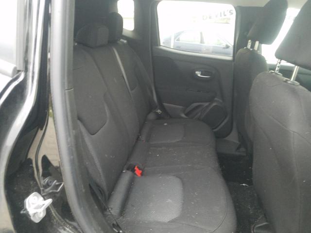ZACNJBAB2KPK92582 - 2019 JEEP RENEGADE S BLACK photo 6