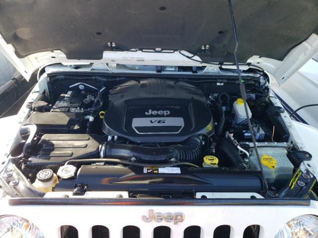 1C4AJWBG5FL533354 - 2015 JEEP WRANGLER S თეთრი ფოტო 7