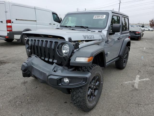 1C4GJXAN1MW670318 - 2021 JEEP WRANGLER S ვერცხლისფერი ფოტო 2