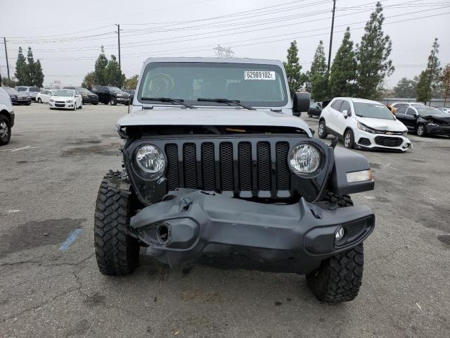 1C4GJXAN1MW670318 - 2021 JEEP WRANGLER S ვერცხლისფერი ფოტო 9