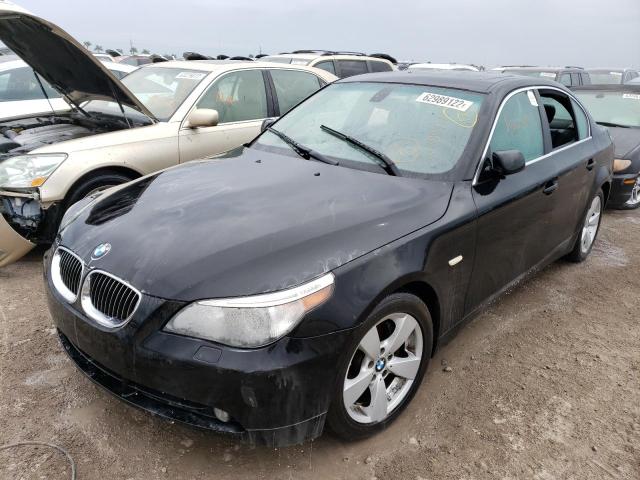 WBANF33577CS39550 - 2007 BMW 525 XI BLACK photo 2
