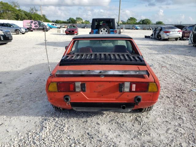 128AS10103293 - 1979 FIAT X 1/9 RED photo 6