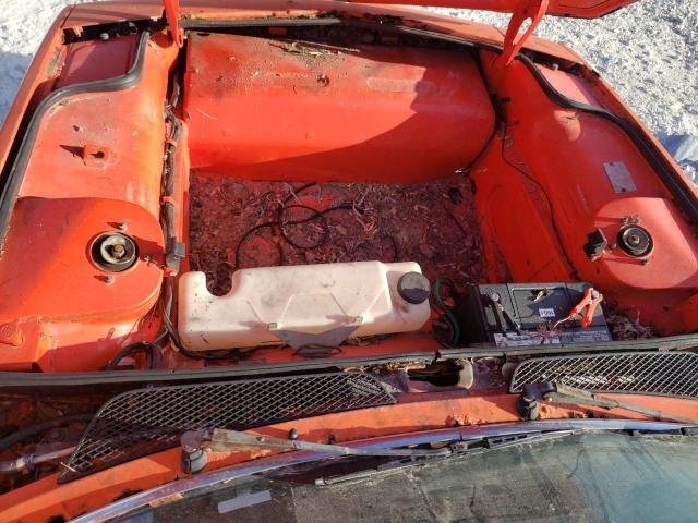 128AS10103293 - 1979 FIAT X 1/9 RED photo 7