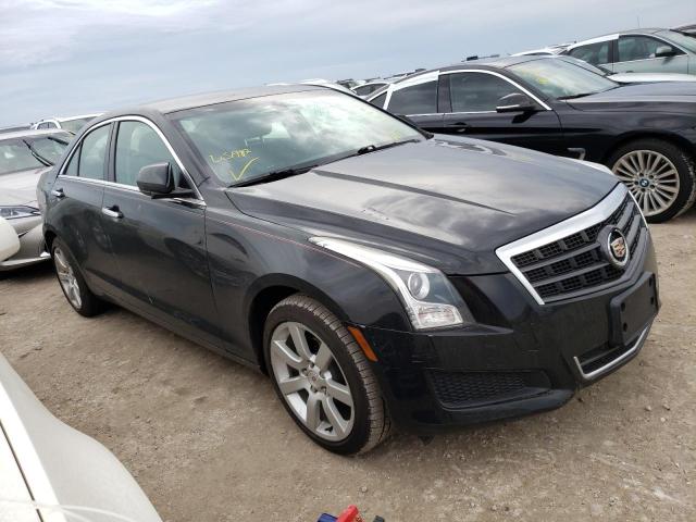 1G6AA5RA9E0100358 - 2014 CADILLAC ATS BLACK photo 1