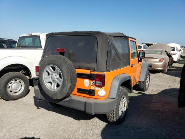 1C4AJWAG7DL565656 - 2013 JEEP WRANGLER S ORANGE photo 4