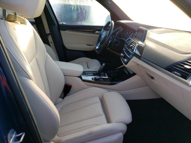 5UXTR7C51KLR52864 - 2019 BMW X3 SDRIVE3 BLUE photo 5