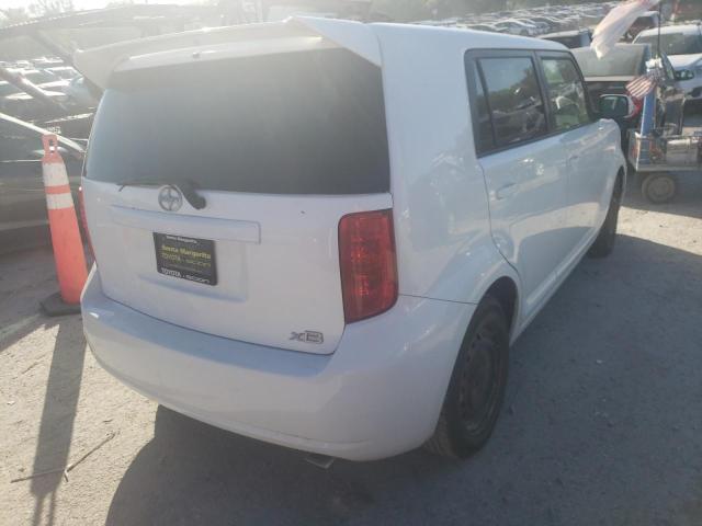 JTLKE50E581047781 - 2008 TOYOTA SCION XB 白色 照片 4