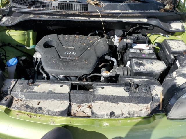 KNDJN2A24G7824747 - 2016 KIA SOUL GREEN photo 7