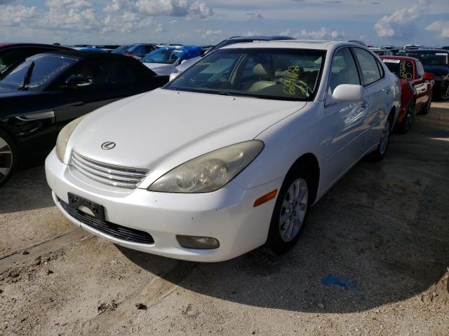 JTHBF30G536014417 - 2003 LEXUS ES 300 WHITE photo 2